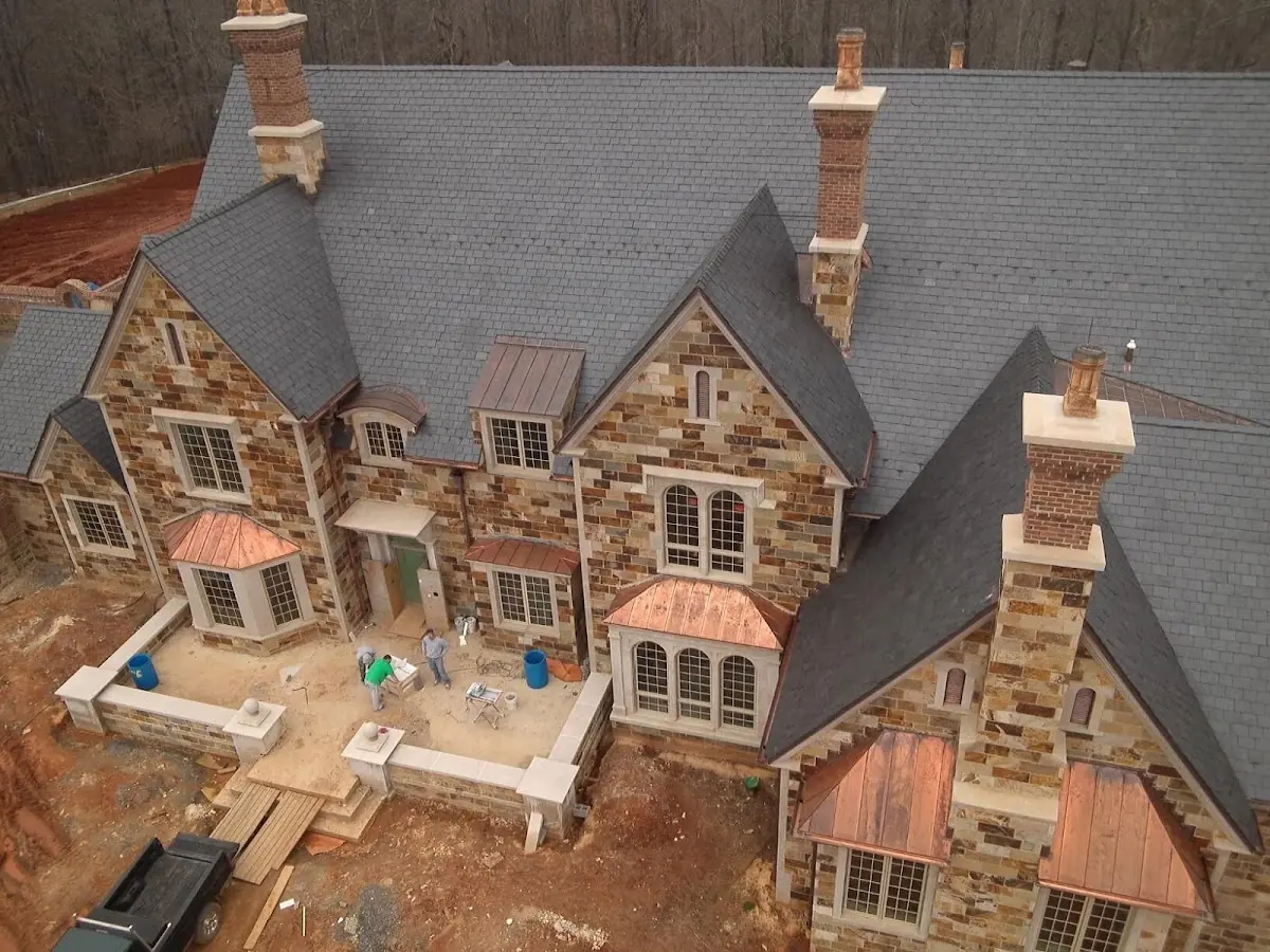 Craftsman Roofing Slate Roof Repair project in Willmore City